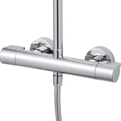 GoodHome Colonne de douche thermostatique Cavally