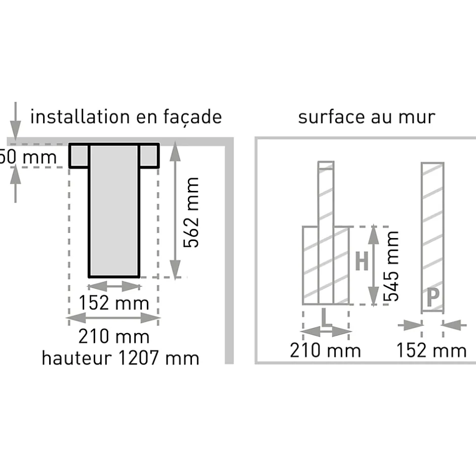 Valentin Colonne de douche thermostatique hydromassante multijets avec pomme de tête, douchette 1 jet et flexible, gris alu et noir, Dune