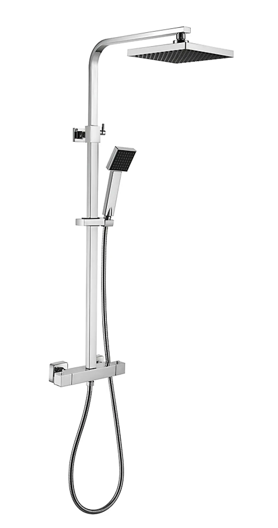 Hudor COLONNE DE DOUCHE THERMOSTATIQUE CHROMÉE COLLECTION ENIPEE