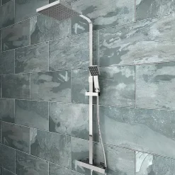Hudor COLONNE DE DOUCHE THERMOSTATIQUE CHROMÉE COLLECTION ENIPEE