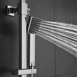 Hudor COLONNE DE DOUCHE THERMOSTATIQUE CHROMÉE COLLECTION ENIPEE