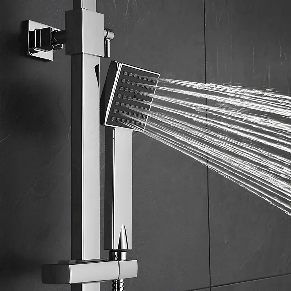 Hudor COLONNE DE DOUCHE THERMOSTATIQUE CHROMÉE COLLECTION ENIPEE