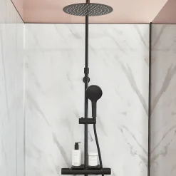 Jacob Delafon Colonne de douche thermostatique Metro noir mat