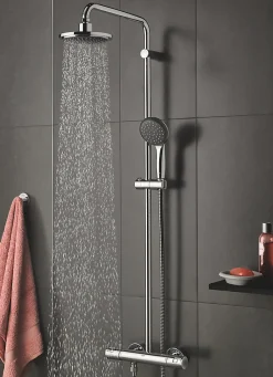 Grohe Colonne de douche thermostatique Vitalio Star System 160* Colonne De Douche Thermostatique