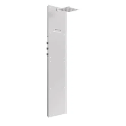 Valentin Colonne de douche thermostatique hydromassante prête à carreler, en aluminium anodisé, Batidouche