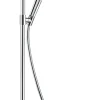 Hansgrohe Colonne de douche thermostatique avec pommeau + douchette 1 jet + flexible + barre réglable, chrome, Raindance Select S 240 PowderRain* Colonne De Douche Thermostatique