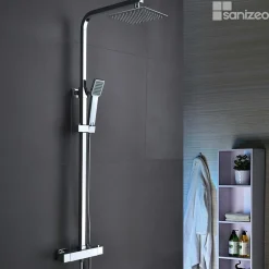 Imex Colonne de Douche Thermostatique Anti-Calcaire Chrome VIGO BTV013