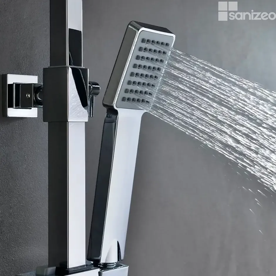 Imex Colonne de Douche Thermostatique Anti-Calcaire Chrome VIGO BTV013