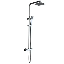Imex Colonne de Douche Thermostatique Anti-Calcaire Chrome VIGO BTV013