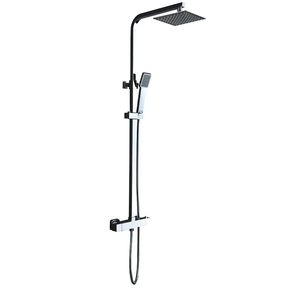 Imex Colonne de Douche Thermostatique Anti-Calcaire Chrome VIGO BTV013