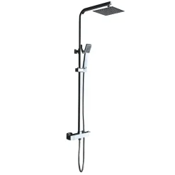 Imex Colonne de Douche Thermostatique Anti-Calcaire Chrome VIGO BTV013