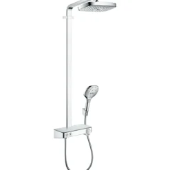 Hansgrohe Colonne de douche thermostatique Raindance Select E 300 EcoSmart avec mitigeur 30 cm chromé