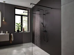 Hansgrohe Colonne de douche thermostatique noir mat Vernis Blend