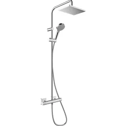 Hansgrohe Colonne de douche thermostatique Vernis Shape 230 EcoSmart chromé* Colonne De Douche Thermostatique
