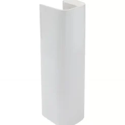 Sanindusa Colonne de lavabo Advance céramique traditionnelle blanc