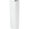 Sanindusa Colonne de lavabo série Look pour lavabo Look céramique traditionnelle blanc
