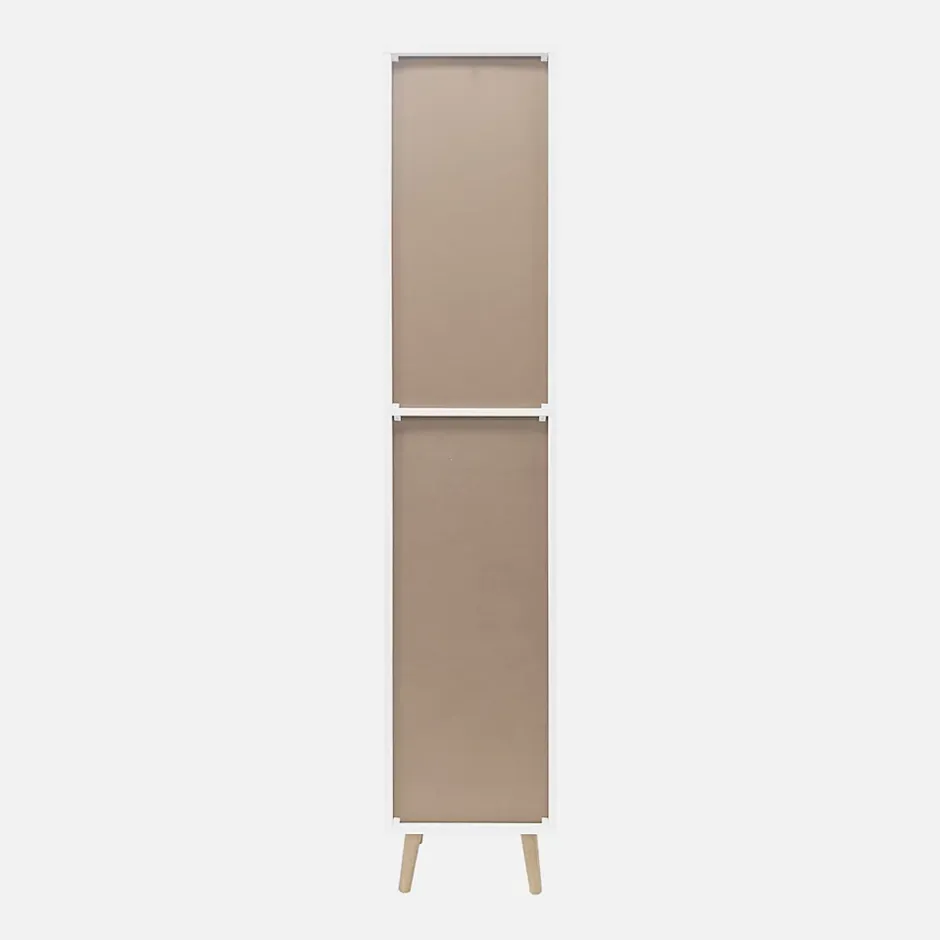 Sweeek Colonne de rangement pour salle de bain. Bohème. L 35 x P 25 x H 167cm