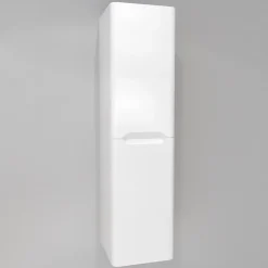 Sanitaire Colonne de salle de bain LUNA 135cm Blanc Brillant