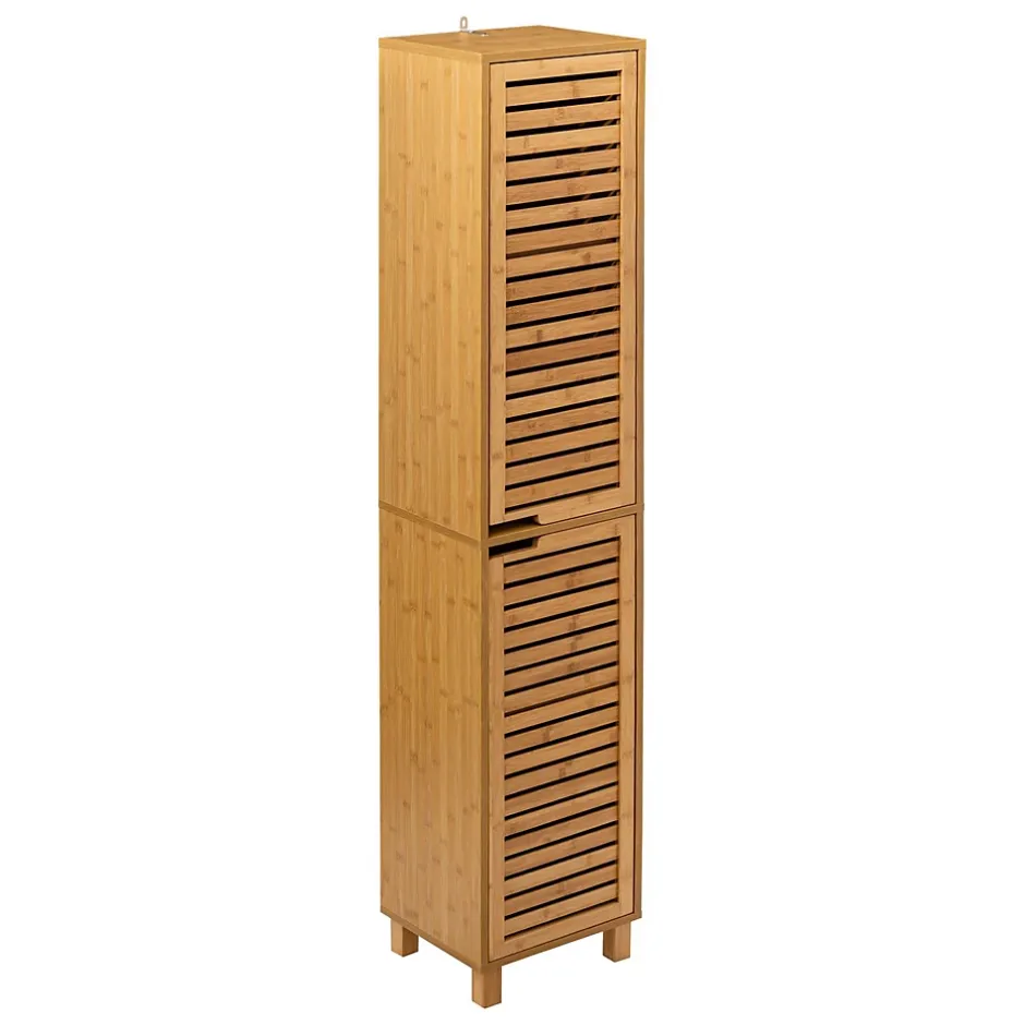 Atmosphera Colonne de salle de bain en bambou Sicela - 34 x H. 170 cm* Colonne De Salle De Bains