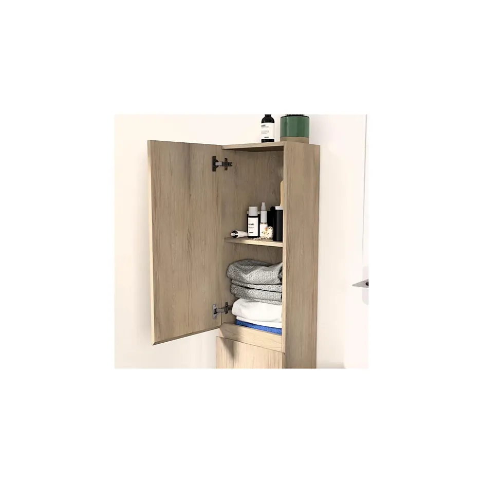 Mob-In Colonne de salle de bain SORRENTO à suspendre 140cm