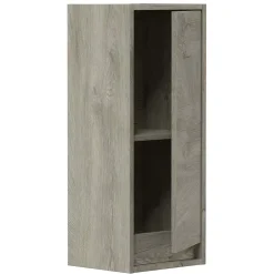 Vs Venta-Stock Colonne de salle de bain Devin 1 porte, couleur ciel d'Alaska