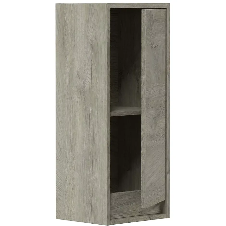 Vs Venta-Stock Colonne de salle de bain Devin 1 porte, couleur ciel d'Alaska