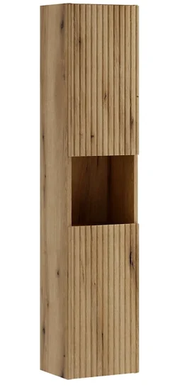 Furnidea Colonne de salle de bain suspendue 30 x 140 cm NOVA chêne Coast Evoke