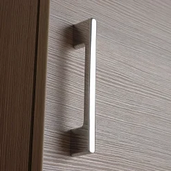 Kiamami Valentina Colonne De Salle De Bain 150Cm 2 Portes Et 1 Tiroir Chêne Naturel Avec Pieds Rimini