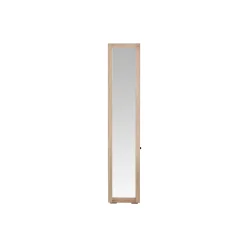 Hellin Colonne de salle de bain en chêne avec miroir 3 niche 1 porte - BOSTON