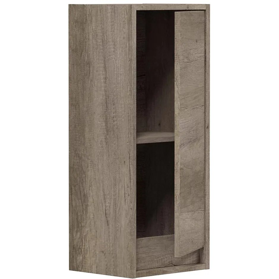 Vs Venta-Stock Colonne de salle de bain Devin 1 porte, couleur Nordik