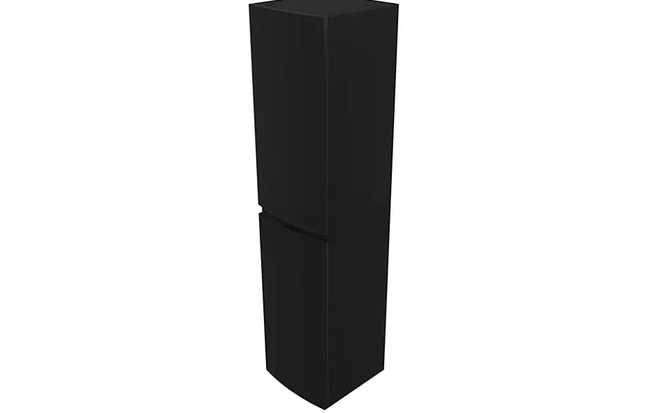 Colonne de salle de bains noir mat Vague 30 cm* Colonne De Salle De Bains