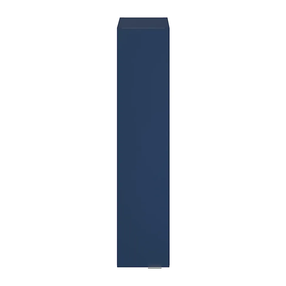 GoodHome Colonne de salle de bains suspendue faible largeur bleu nuit mat l.20 x H.90 x P.36 cm, Imandra* Colonne De Salle De Bains