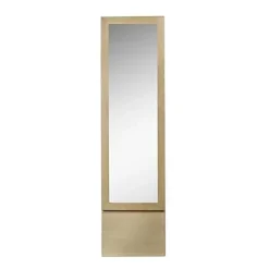 Cooke & Lewis Colonne de salle de bains suspendue l.40 x H.150 x P.35 cm chêne massif et plaqué chêne, Harmon
