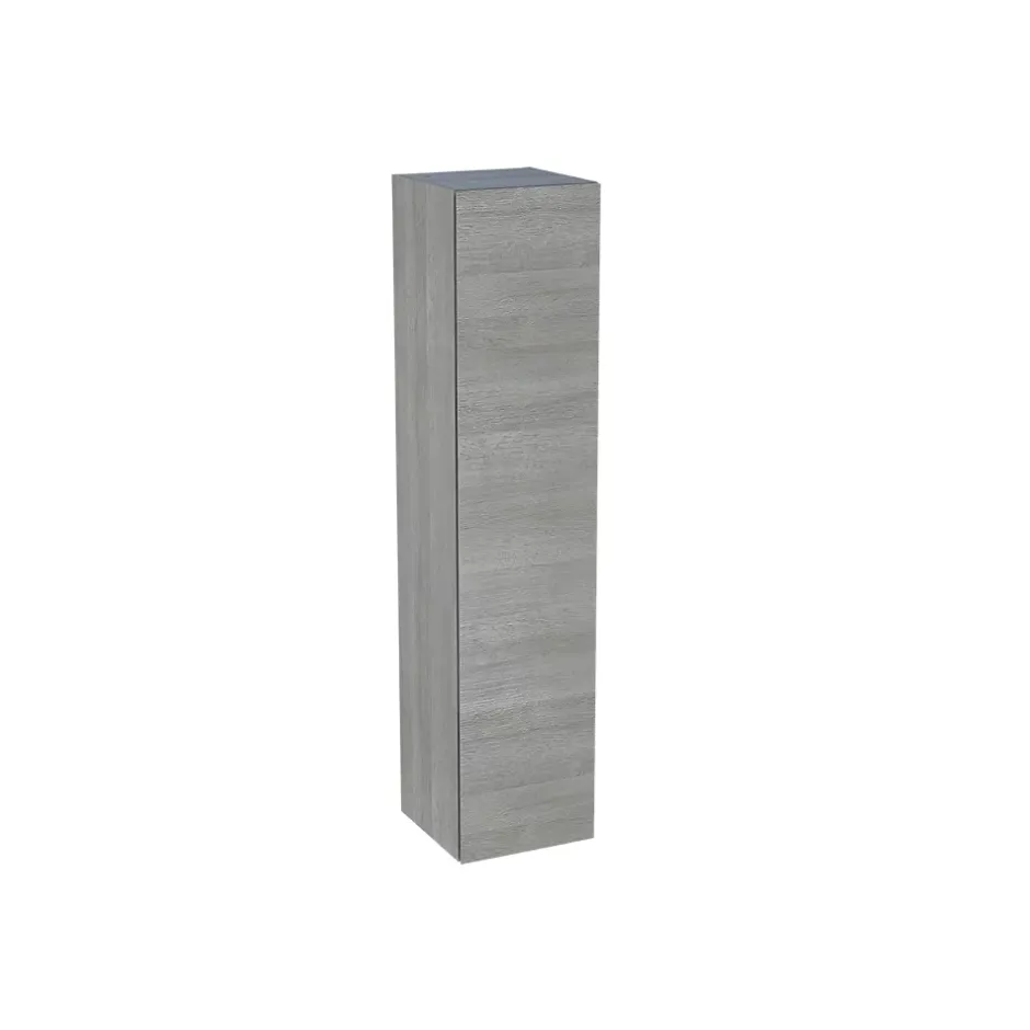 Colonne de salle de bains effet chêne clair l.35 x H.155 x P.35,6 cm, Calao