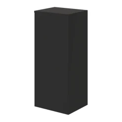 GoodHome Colonne de salle de bains l.35 x H.80 x P.30 cm noir mat Kentia