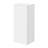 GoodHome Colonne de salle de bains l.35 x H.80 x P.30 cm blanc mat Kentia