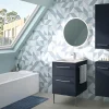 Geberit Colonne de salle de bains H.85 cm bleu Selva