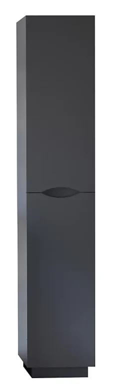 Ondee Colonne de salle de bains simple à poser H.180 x P. 30 x l.35 cm, anthracite, Palermo* Colonne De Salle De Bains|Meuble De Salle De Bains Faible Profondeur
