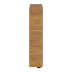 GoodHome Colonne de salle de bains suspendue faible largeur effet noyer l.20 x H.90 x P.36 cm, Imandra* Meuble Sous-Vasque