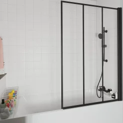 GoodHome Colonne de salle de bains suspendue faible largeur effet noyer l.20 x H.90 x P.36 cm, Imandra* Meuble Sous-Vasque