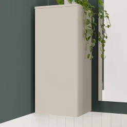 GoodHome Colonne de salle de bains l.35 x H.80 x P.30 cm beige cachemire Kentia