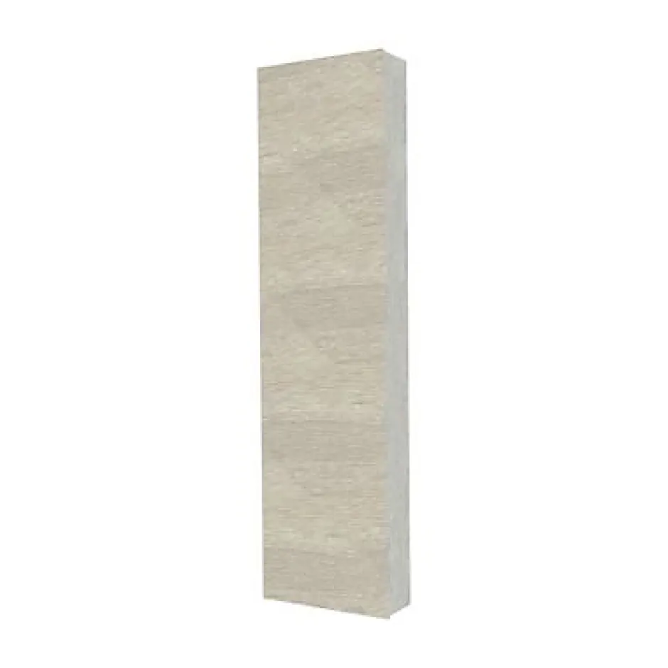 Colonne de salle de bains faible profondeur effet chêne clair l.45 x H.170 x P.19 cm, Calao* Colonne De Salle De Bains|Meuble De Salle De Bains Faible Profondeur