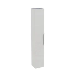 Colonne de salle de bains suspendue 1 porte blanc mat l.30 cm x H.183 x P.30 cm, Pamili* Colonne De Salle De Bains