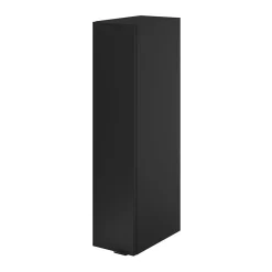 GoodHome Colonne de salle de bains suspendue faible largeur noir mat l.20 x H.90 x P.36 cm, Imandra* Colonne De Salle De Bains|Meuble De Salle De Bains Faible Profondeur