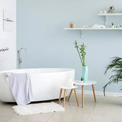 Essebagno Colonne de sol mécanique chromée pour baignoire ilot Charme