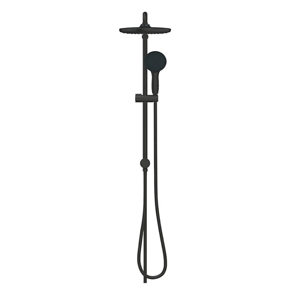 Grohe Colonne douche sans robinnetterie Vitalio Start 250 noire* Colonne De Douche Hydromassante
