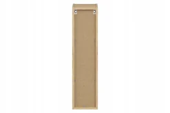 Furnidea Colonne murale ouverte pour salle de bains DALIA chêne cremona 20 x 80 cm* Colonne De Salle De Bains