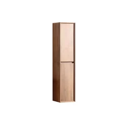 Jindoli Colonne salle de bain 160 cm chêne brun Aquaroca