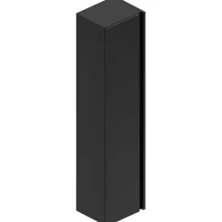 Ipiemme SRL Colonne salle de bains noir mat l.35 x H.150 x P.30 cm, Pura+* Colonne De Salle De Bains