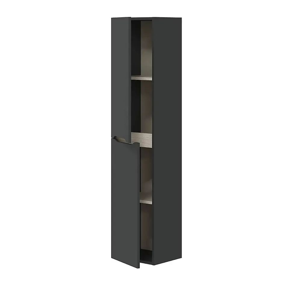 Calicosy Colonne suspendue 2 portes H135 cm - Lotto* Colonne De Salle De Bains